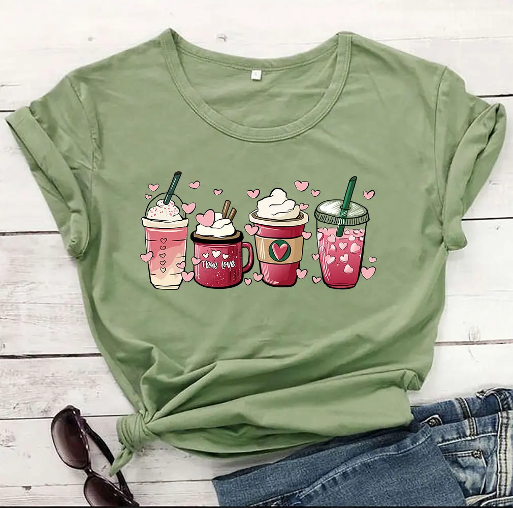 

Fashion Women T-shirt Breast Cancer Print Designed Summer Short Sleeve Tee Shirt Funny Round Neck Ladies Tops Tees