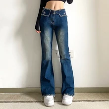 Dourbesty Vintage Grunge Jeans High Waist Butterfly Embroidery Tassel Straight Trousers Retro Pants 2000s Retro Streetwear
Dourbesty Vintage Grunge Jeans High Waist Butterfly Embroidery Tassel Straight Trousers Retro Pants 2000s Retro Streetwear