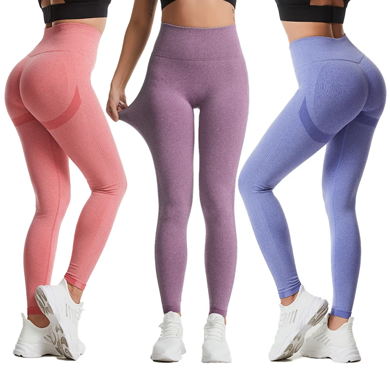 Women Sports Leggings High Waist Fitness Trousers Push Up Yoga Leggings Seamless Gym Activewear Elastic Running Workout Pants
Women Sports Leggings High Waist Fitness Trousers Push Up Yoga Leggings Seamless Gym Activewear Elastic Running Workout Pants