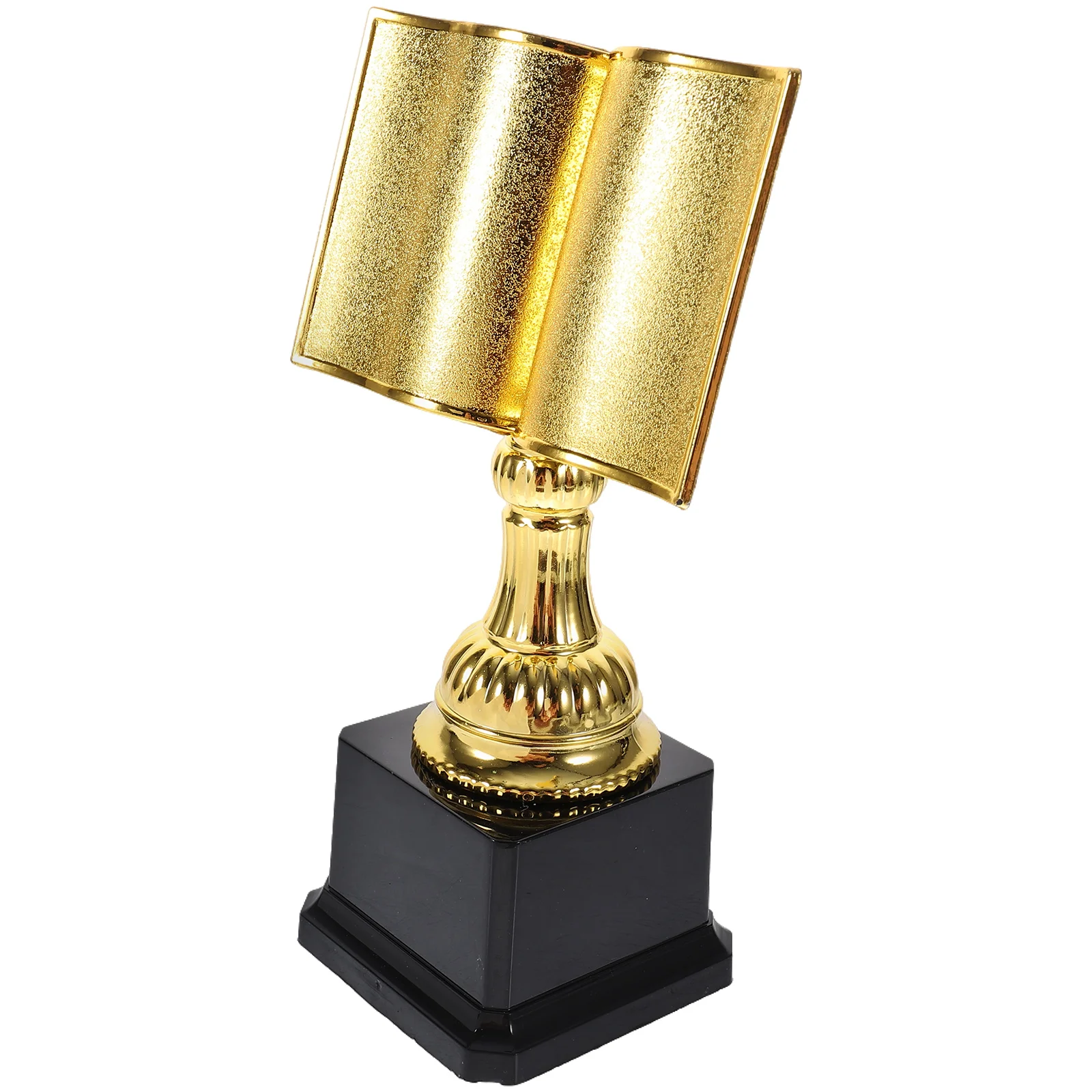 

Название на английском языке: золотой трофей награды в форме книги, пластиковый трофей, чтение, звезда, трофей, награды на первое место, чемпион