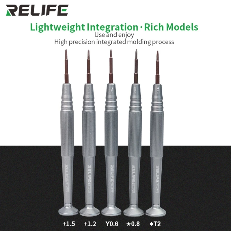 Прецизионная отвертка RELIFE RL-722 S2, набор магнитных отверток, набор инструментов для ремонта IPhone, камеры, часов, ПК, ремонта телефонов
Прецизионная отвертка RELIFE RL-722 S2, набор магнитных отверток, набор инструментов для ремонта IPhone, камеры, часов, ПК, ремонта телефонов