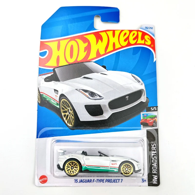 

2016-116 Hot Wheels Cars 15 JAGUAR F-TYPE PROJECT 7 1/64 Metal Die-cast Model Collection Toy Vehicles