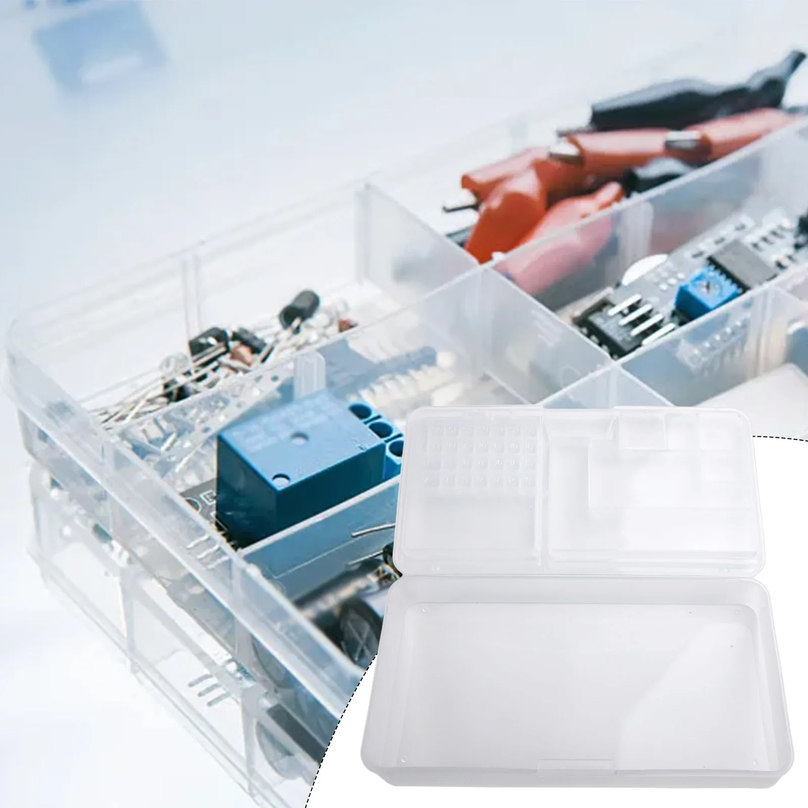 1pc Transparent Rectangle Plastic Storage Box Screw Holders Case Organizer Container Jewelry Nail Art Equipment Tools Case PVC
1pc Transparent Rectangle Plastic Storage Box Screw Holders Case Organizer Container Jewelry Nail Art Equipment Tools Case PVC