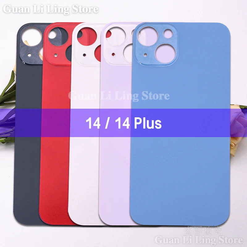 10 шт. для iPhone 14 / 14 Plus Задняя стеклянная панель с большим отверстием задняя крышка батарейного отсека задняя стеклянная дверь Шасси Корпус чехол без клея копия
10 шт. для iPhone 14 / 14 Plus Задняя стеклянная панель с большим отверстием задняя крышка батарейного отсека задняя стеклянная дверь Шасси Корпус чехол без клея копия