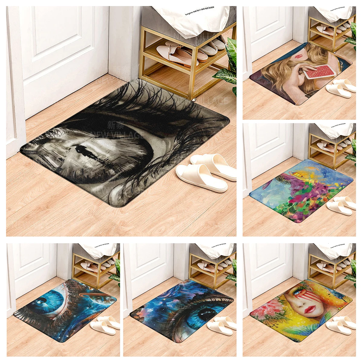 House entrance carpet Home doormat entrance Room Bath mat Foot mat bathroom non-slip mat Kitchen water absorption mat
House entrance carpet Home doormat entrance Room Bath mat Foot mat bathroom non-slip mat Kitchen water absorption mat