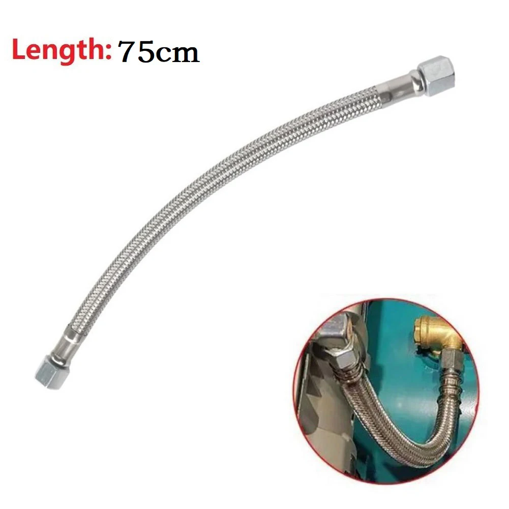 750mm 30inch Air Compressor Flexible Hose Air Pump Check Valve Connecting Pipe F14*1.5mm Hex Nut Compressor Intake Tube Replace
750mm 30inch Air Compressor Flexible Hose Air Pump Check Valve Connecting Pipe F14*1.5mm Hex Nut Compressor Intake Tube Replace