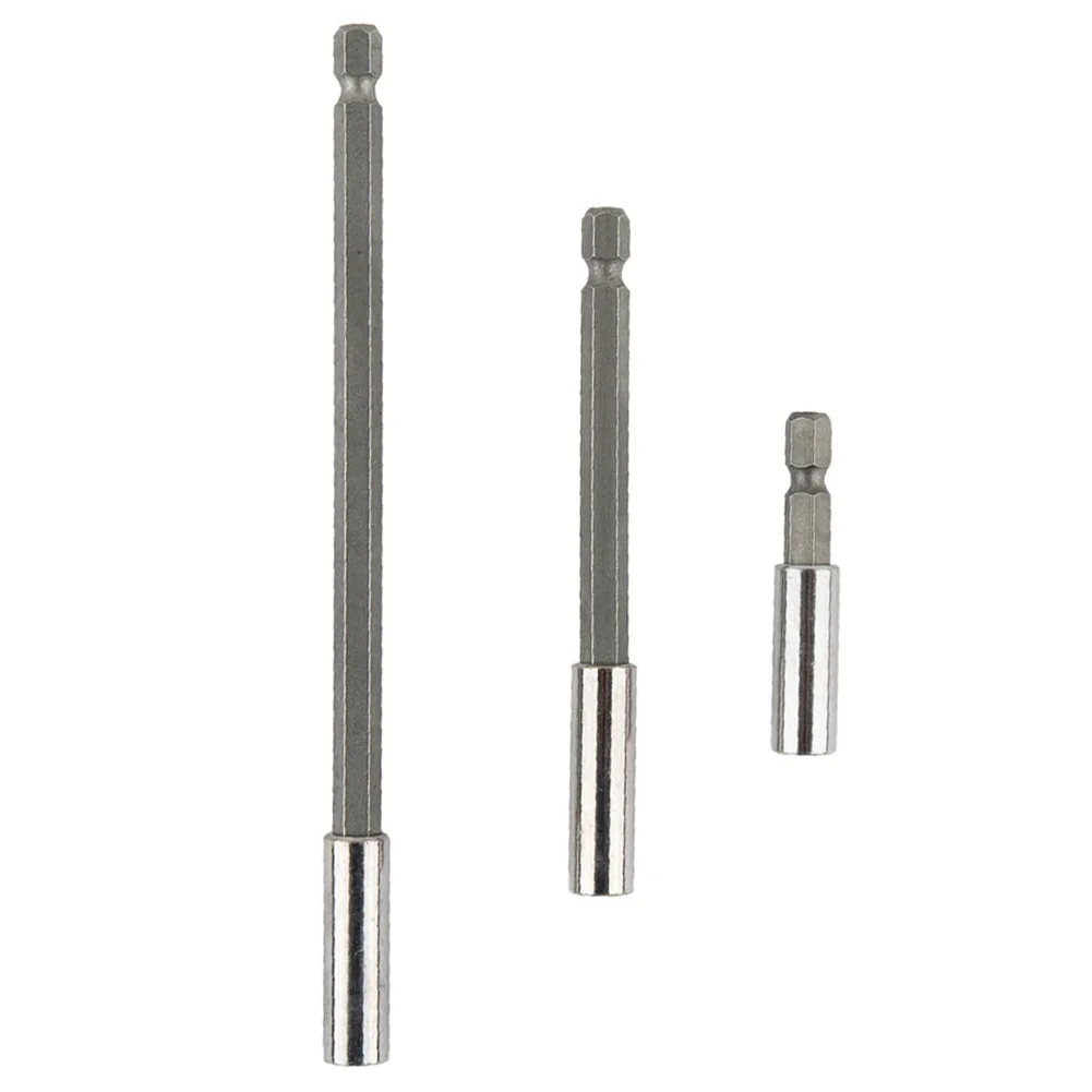 Brand New Bit Holder Extension Spare Parts Tools Without Burr 1/4" Hex 3pcs 50/100/150mm Carbon Steel Magnetic
Brand New Bit Holder Extension Spare Parts Tools Without Burr 1/4" Hex 3pcs 50/100/150mm Carbon Steel Magnetic