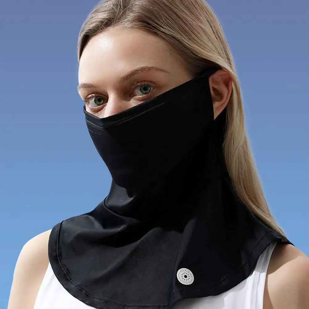 1pc Outdoor Sunscreen Ice Silk Sunscreen Mask Anti Uv Neck Shading Breathable Windproof Dustproof Headscarf Universal
1pc Outdoor Sunscreen Ice Silk Sunscreen Mask Anti Uv Neck Shading Breathable Windproof Dustproof Headscarf Universal
