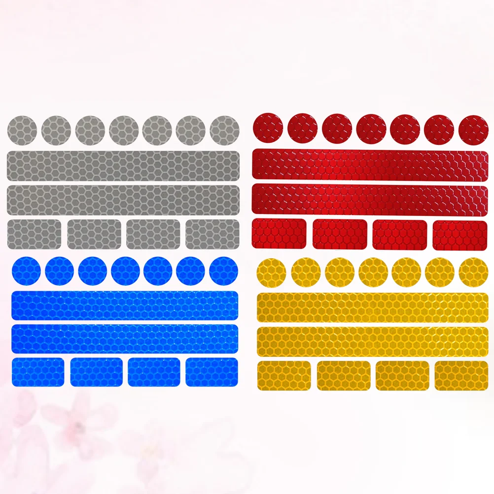 4pcs Car Reflective Sticker Reflective Tape Safety Stickers Self-adhesive Warning Caution Conspicuity Strip for Motorcycles
4pcs Car Reflective Sticker Reflective Tape Safety Stickers Self-adhesive Warning Caution Conspicuity Strip for Motorcycles