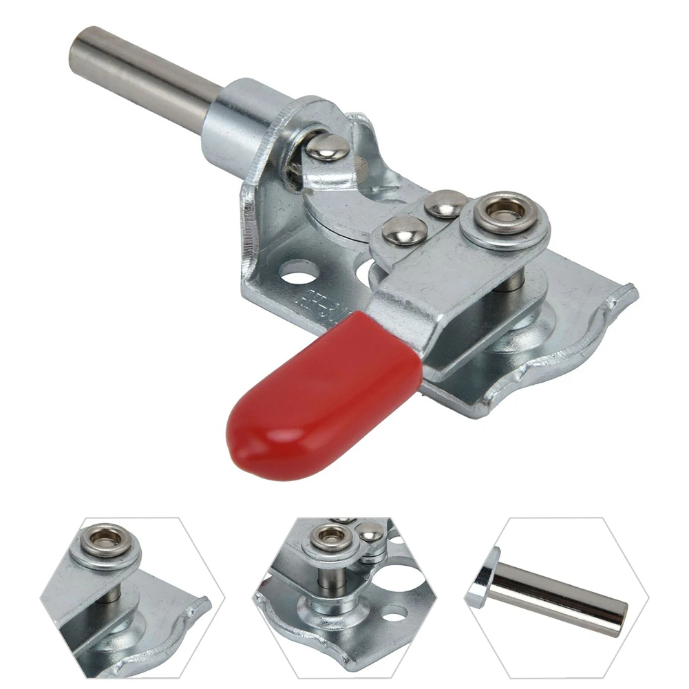 GH-301-CR Toggle Clamp Push-pull Vertical Clamp Quick Release 40 Kg Anti Slip Woodworking Assembly Welding Fixing Hand Tool part
GH-301-CR Toggle Clamp Push-pull Vertical Clamp Quick Release 40 Kg Anti Slip Woodworking Assembly Welding Fixing Hand Tool part