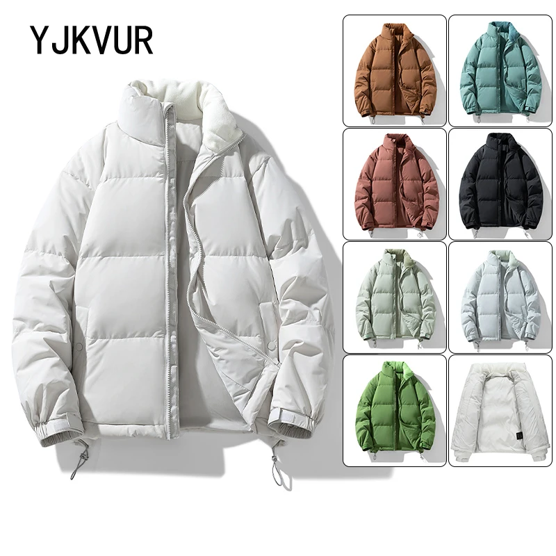 

YJKVUR 2023 Unisex Winter New 90% White Duck Down Coats Men Oversize Water Repellent Outdoor Puffer Jackets Plus Size Parkas