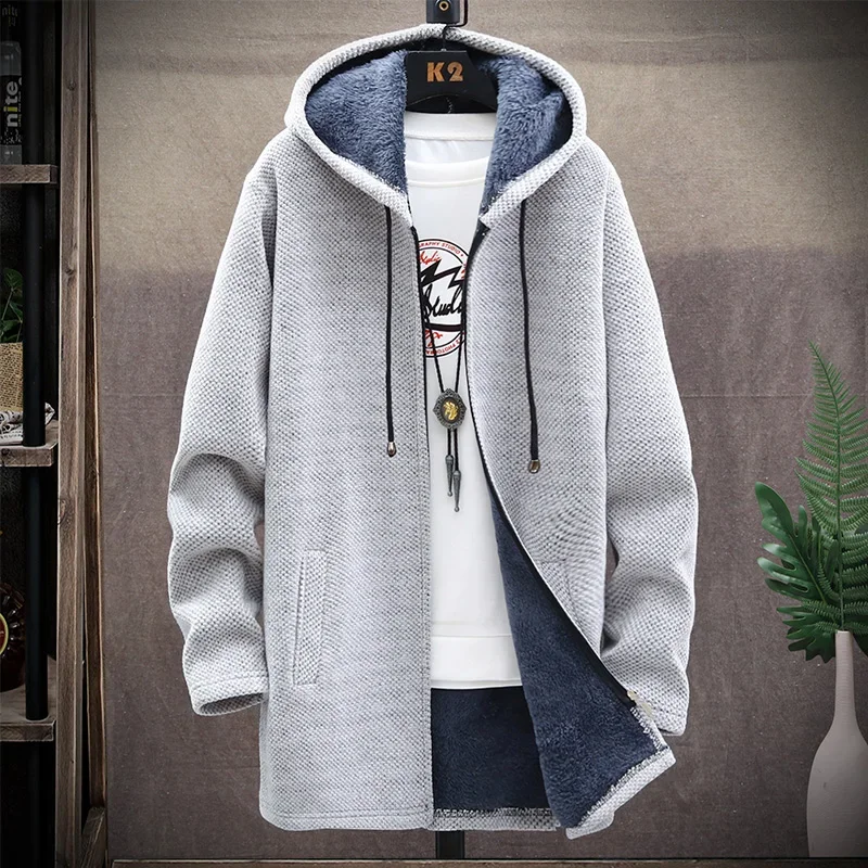 2023 Autumn and Winter New Classic Fashion Medium Length Coat Men's Casual Loose Thickened Warm High-Quality Large Size Sweater
2023 Autumn and Winter New Classic Fashion Medium Length Coat Men's Casual Loose Thickened Warm High-Quality Large Size Sweater