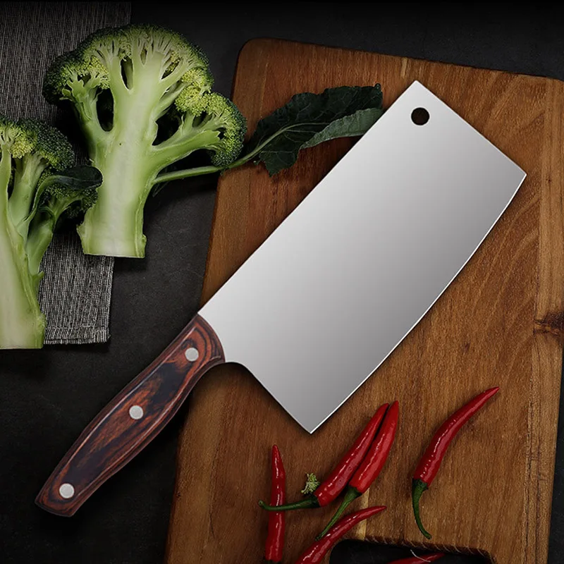 

Professional Slicing Cleaver Super Sharp Blade Kitchen Chef Knives Chinese Forged Knife Multifunction Kitchen Chopping Knives