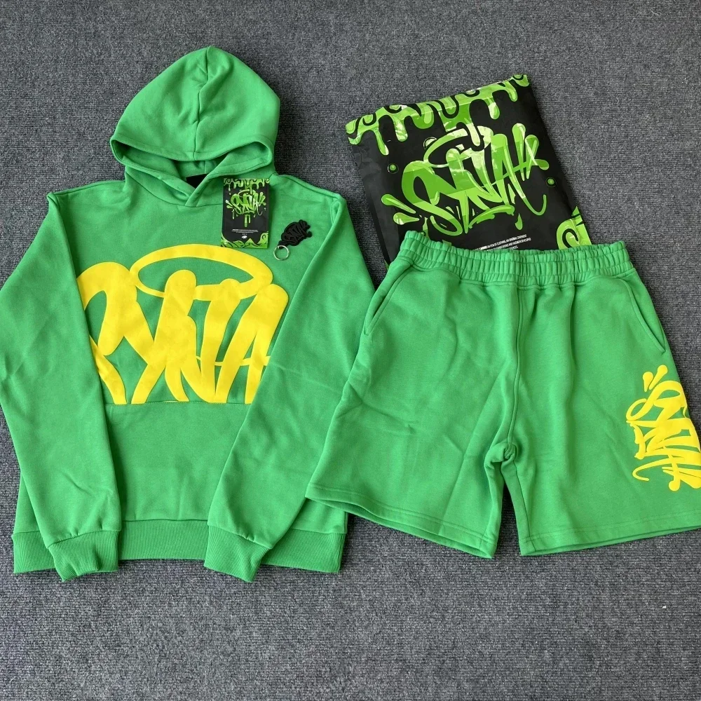 Synaworld Hoodies Set Men's Clothing Syna World Cotton Pullover Shorts Suit Women's Streetwear Tops Higher Quality Sweatshirts
Synaworld Hoodies Set Men's Clothing Syna World Cotton Pullover Shorts Suit Women's Streetwear Tops Higher Quality Sweatshirts