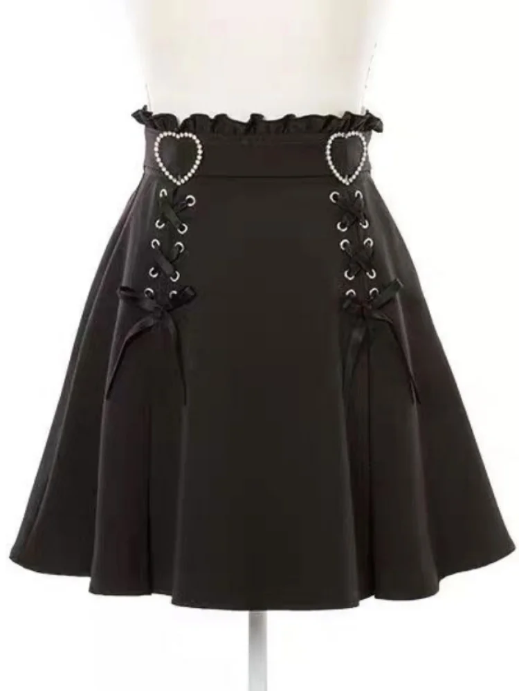 2023 Y2k Aesthetic Harajuku Style Sweet Girl High Waist Mini Bandage Skirt Slim Women Solid Streetwear Gothic Jk Saia Feminina
2023 Y2k Aesthetic Harajuku Style Sweet Girl High Waist Mini Bandage Skirt Slim Women Solid Streetwear Gothic Jk Saia Feminina