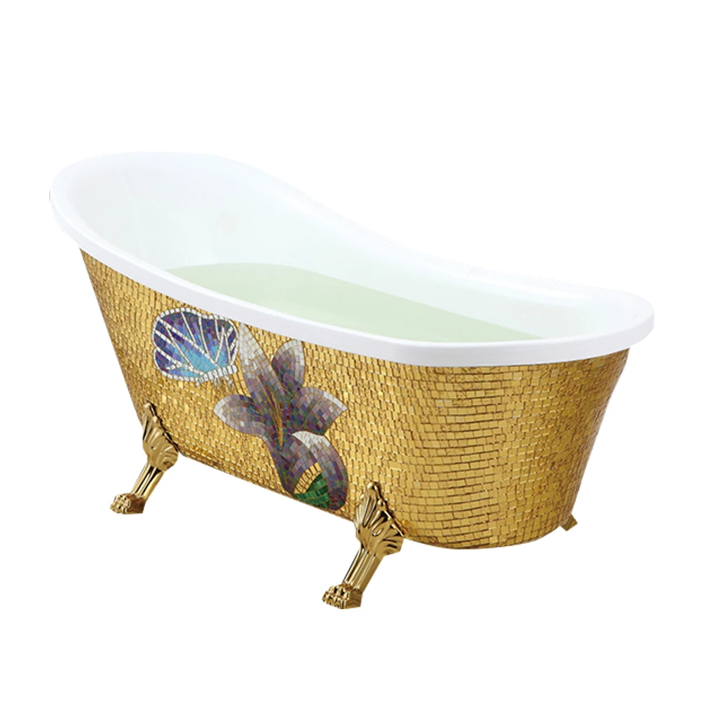 With mosaic surround italy oval acrylic freestanding italian bathtubs small bath tub acrylic
With mosaic surround italy oval acrylic freestanding italian bathtubs small bath tub acrylic