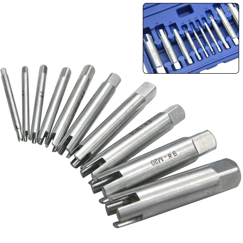 10pcs Remove Stripped Damaged Screw Tap Extractor - M22 Broken Head Screw Removal Tool Broken Screw Removal Tool
10pcs Remove Stripped Damaged Screw Tap Extractor - M22 Broken Head Screw Removal Tool Broken Screw Removal Tool