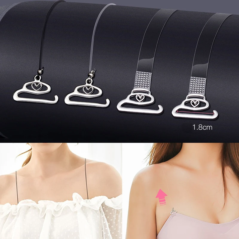 1Pair Summer Women Transparent Bra Straps Silicone Bra Accessories Bra Shoulder Strap Women's Adjustable Hook Invisible Straps
1Pair Summer Women Transparent Bra Straps Silicone Bra Accessories Bra Shoulder Strap Women's Adjustable Hook Invisible Straps