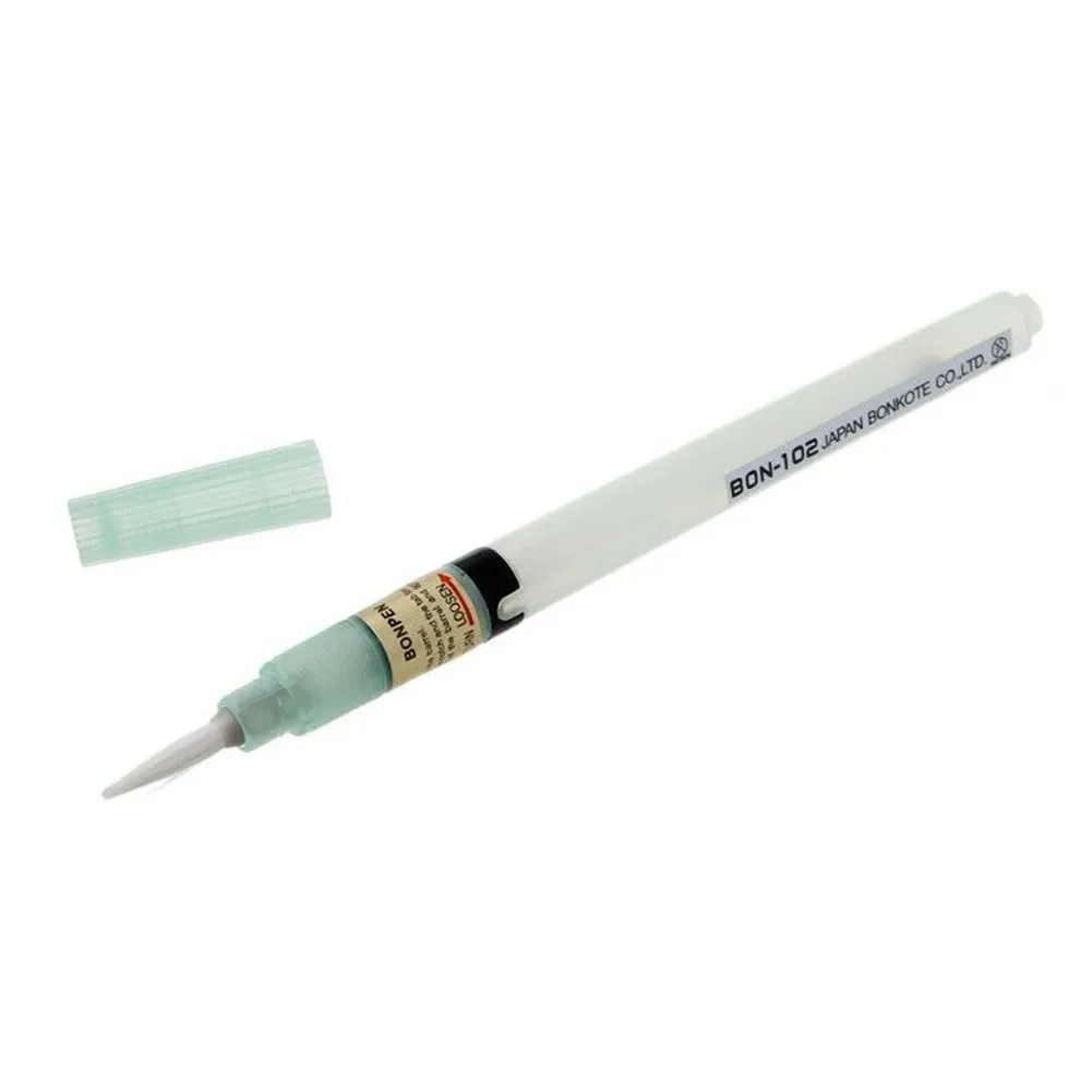 1pc Soldering Pen Flux Pen PCB Soldering Solder Tool Applicator Brush Head No Clean BON102 Hand Tools Replacement Parts
1pc Soldering Pen Flux Pen PCB Soldering Solder Tool Applicator Brush Head No Clean BON102 Hand Tools Replacement Parts