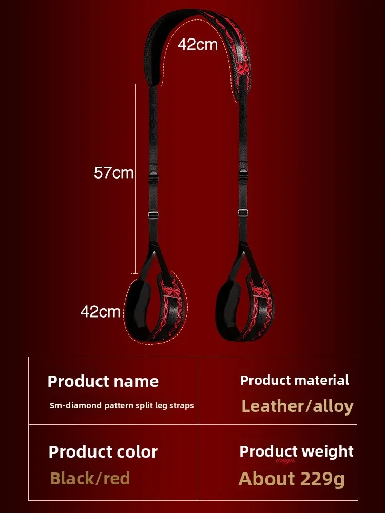 Couples Bondage BDSM Training Set - Split Legs Restraints Handcuffs Eye mask for Adult Sex Toy Couples Bondage BDSM Training Set - Split Legs Restraints Handcuffs Eye mask for Adult Sex Toy