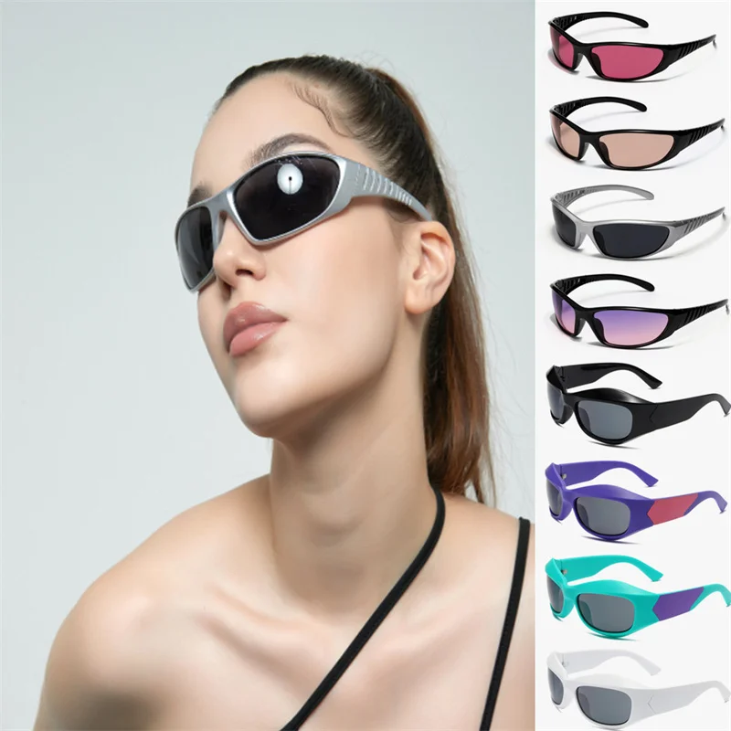 2023 Fashion Rectangular Sunglasses for Women Man Vintage Outdoor Cycling Sports Hip Hop Punk Sun Glasses UV400 Eyeswear
2023 Fashion Rectangular Sunglasses for Women Man Vintage Outdoor Cycling Sports Hip Hop Punk Sun Glasses UV400 Eyeswear