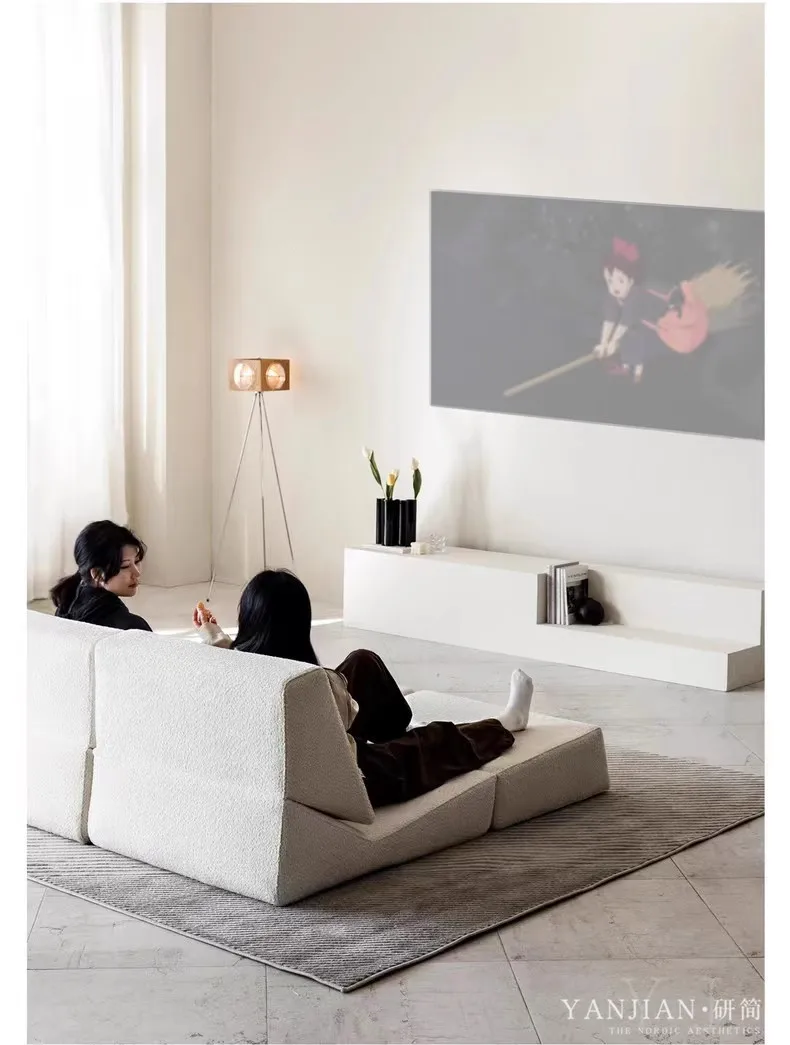 Tofu Sofa Block, Multifunctional Tatami for Small Apartment, Folding Single Sofa Bed for Living Room Balcony Tofu Sofa Block, Multifunctional Tatami for Small Apartment, Folding Single Sofa Bed for Living Room Balcony