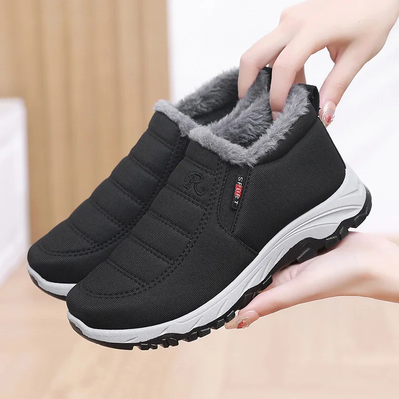 Winter Women Ankle Boots Plush Men Snow Boots Warm Slip on Boots for Women Casual Shoes Men Comfortable Lightweight Boots PU
Winter Women Ankle Boots Plush Men Snow Boots Warm Slip on Boots for Women Casual Shoes Men Comfortable Lightweight Boots PU