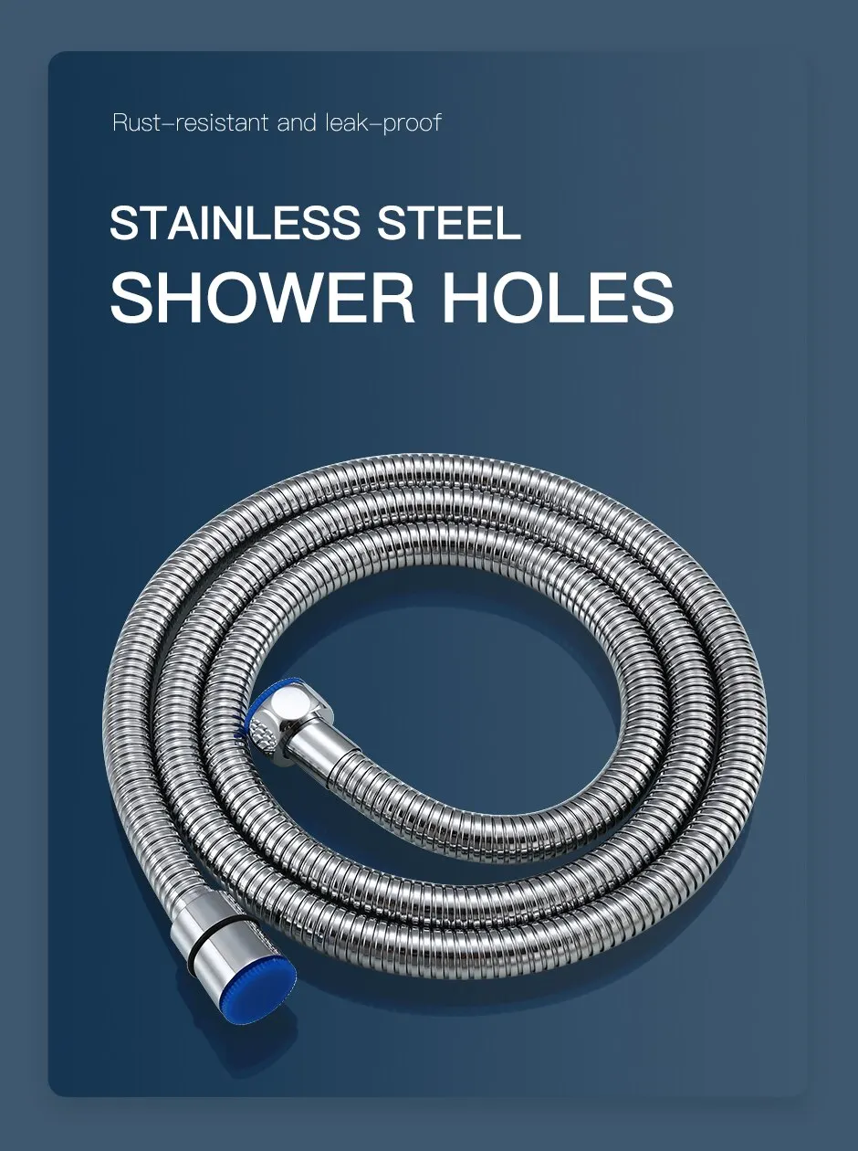 Bath Shower Hose Stainless Steel Flexible Pipe Shower Head Pipe Plumbing for Bathroom Accessories 1 Mallzona S93d6ecdf118446e5a54a2343bdef79d6b Bath Shower Hose Stainless Steel Flexible Pipe Shower Head Pipe Plumbing for Bathroom Accessories Mallzona