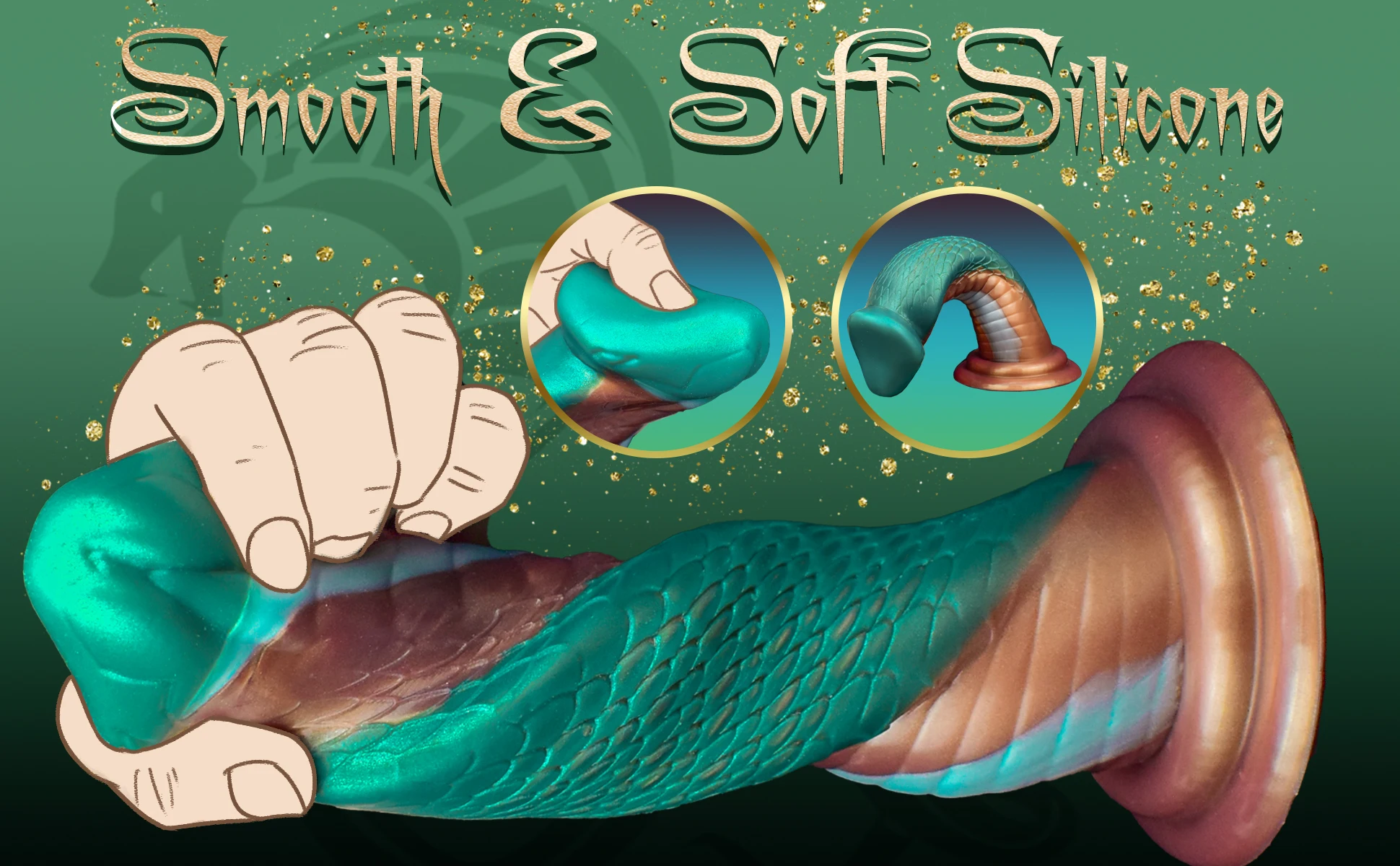 Snake Large Monster Dildo With Strong Suction Cup Silicone Animal Pennis Plug G-spot Prostate Stimulatie Sex Toy For Men Woman Snake Large Monster Dildo With Strong Suction Cup Silicone Animal Pennis Plug G-spot Prostate Stimulatie Sex Toy For Men Woman