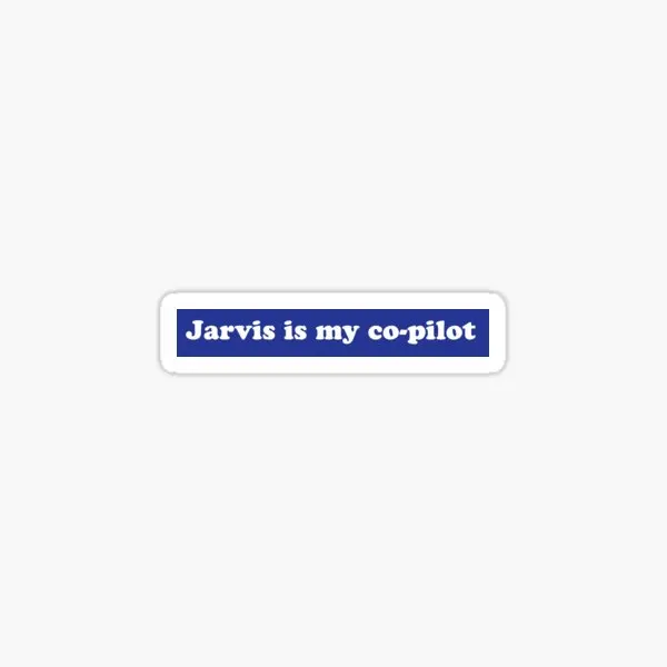 Jarvis Is My Co Pilot 10PCS Stickers for Art Background Car Home Anime Stickers Laptop Room Decor Decorations Kid Wall Bumper
Jarvis Is My Co Pilot 10PCS Stickers for Art Background Car Home Anime Stickers Laptop Room Decor Decorations Kid Wall Bumper