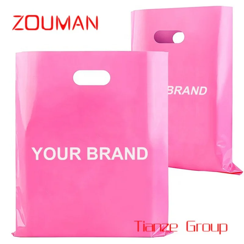 Custom , Customized Logo Pink Shop Boutique Gifts Die Cut Handle Bag, Stocking Sizes Reusable Carry Bag Foldable Plastic Shoppin
Custom , Customized Logo Pink Shop Boutique Gifts Die Cut Handle Bag, Stocking Sizes Reusable Carry Bag Foldable Plastic Shoppin