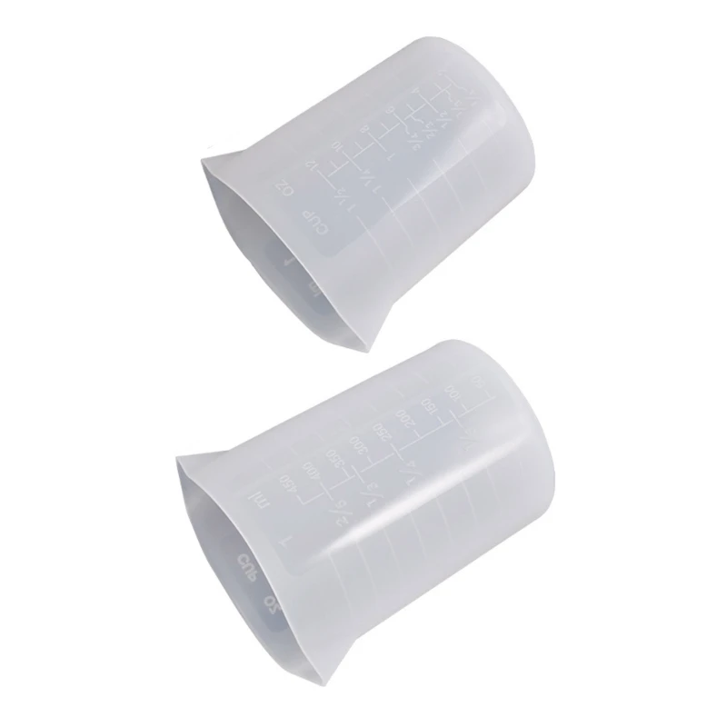 N58F Silicone Measuring Cups for Resin,Mixing Cups for Resin DIY Craft Jewelry Making,Paint Pouring Cup,Non-Stick Reusable
N58F Silicone Measuring Cups for Resin,Mixing Cups for Resin DIY Craft Jewelry Making,Paint Pouring Cup,Non-Stick Reusable