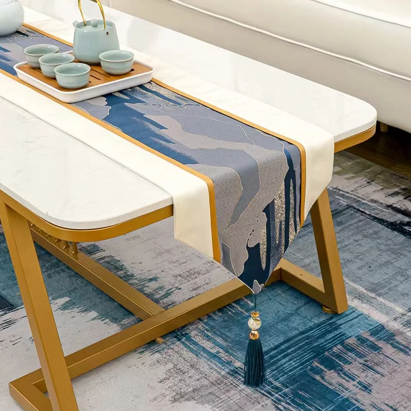 Hot Sale Woven Table Runners Brozing Abstract Mountain Jacquard Table Cloth Wedding Runner
Hot Sale Woven Table Runners Brozing Abstract Mountain Jacquard Table Cloth Wedding Runner