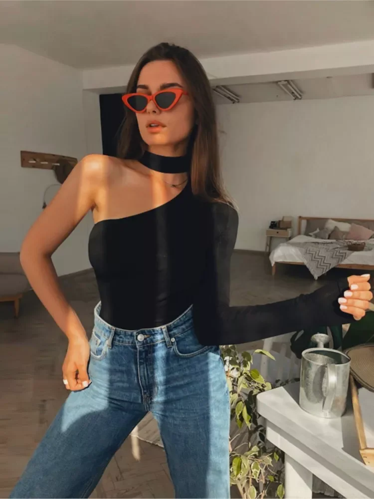 Halter One Shoulder Sexy Bodysuit Fashion Winter Spring Solid Bodycon Casual Long Sleeve Body Women Clothes боди женское
Halter One Shoulder Sexy Bodysuit Fashion Winter Spring Solid Bodycon Casual Long Sleeve Body Women Clothes боди женское