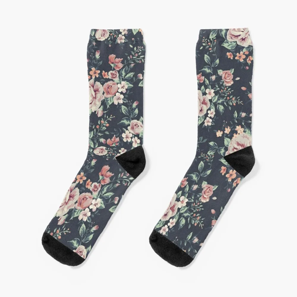 

Винтажные носки с цветочным рисунком, забавные подарки, идея для подарка на День святого Валентина, яркие подвязки, оптовая продажа, детские носки для мальчиков, женские носки