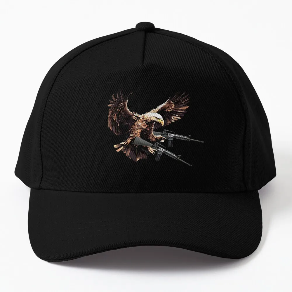 Bald Eagle with AR15 Baseball Cap Luxury Brand Beach cute Fishing Caps Men Caps Women's
Bald Eagle with AR15 Baseball Cap Luxury Brand Beach cute Fishing Caps Men Caps Women's