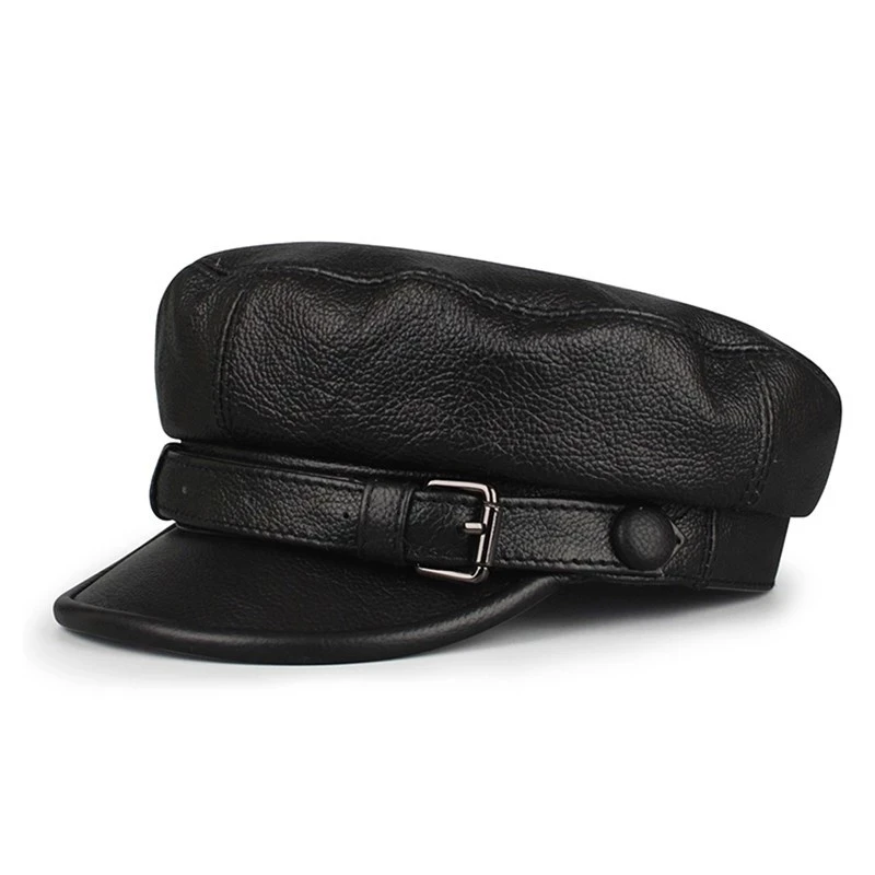 Кепка мужская в стиле милитари, кожаная регулируемая, с плоским верхом, повседневная весенняя, Черная
Кепка мужская в стиле милитари, кожаная регулируемая, с плоским верхом, повседневная весенняя, Черная