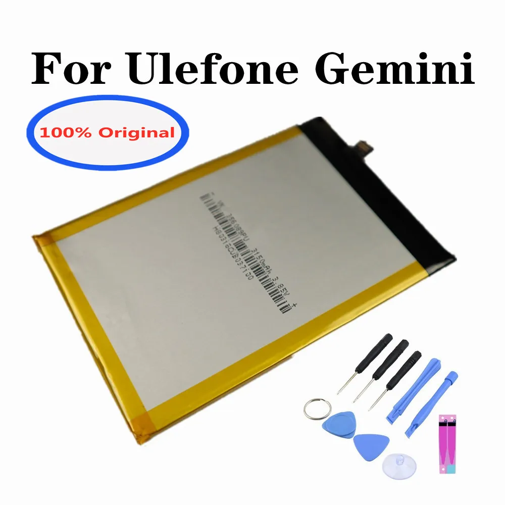 Новый 100% Оригинальный аккумулятор для телефона 3150 мАч для Ulefone Gemini Высококачественная батарея для смартфона фотография + Инструменты + номер отслеживания
Новый 100% Оригинальный аккумулятор для телефона 3150 мАч для Ulefone Gemini Высококачественная батарея для смартфона фотография + Инструменты + номер отслеживания