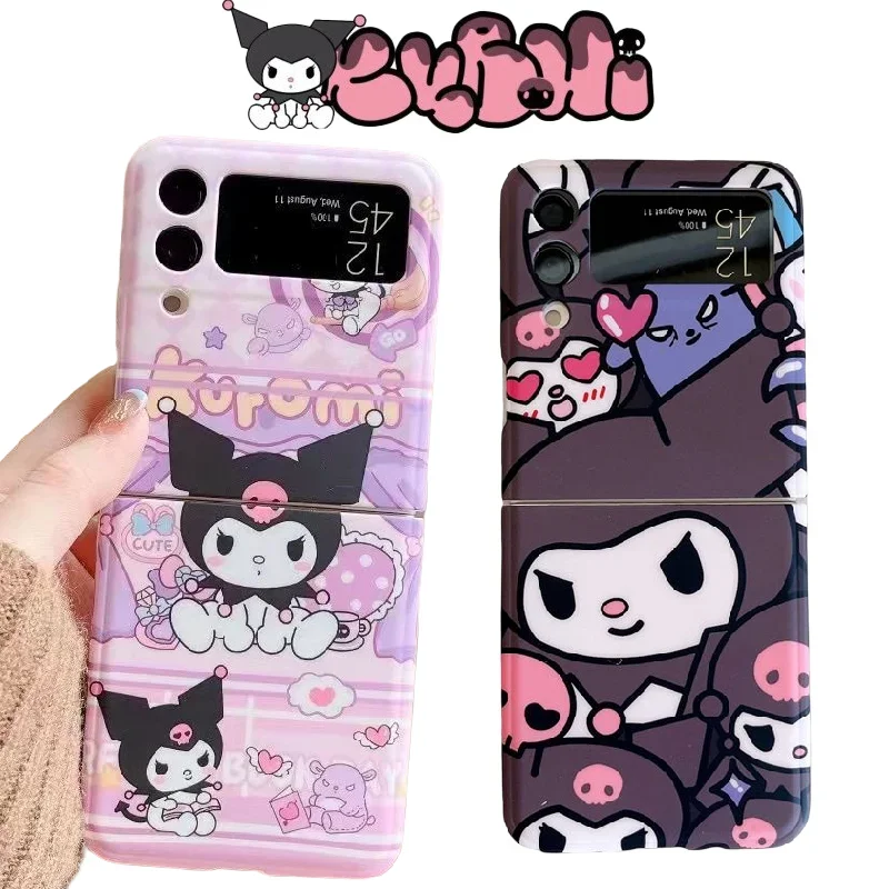Kawaii Sanrio Kuromi Protective Case for Samsung Galaxy Z Flip 3 4 Cute Anime Girl Heart Anti Drop Shockproof Mobile Phone Case
Kawaii Sanrio Kuromi Protective Case for Samsung Galaxy Z Flip 3 4 Cute Anime Girl Heart Anti Drop Shockproof Mobile Phone Case