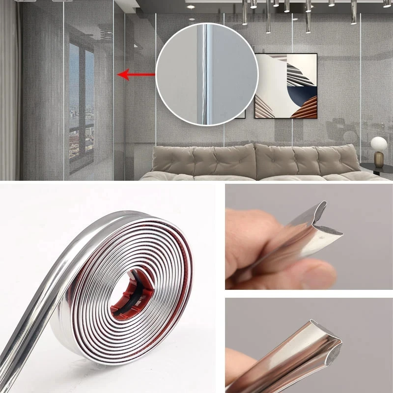 3M Self Adhesive Decorative Strips For Internal External Corners Door Window Wall Fabrics Edge Pressing And Beautiful Seam Strip
3M Self Adhesive Decorative Strips For Internal External Corners Door Window Wall Fabrics Edge Pressing And Beautiful Seam Strip