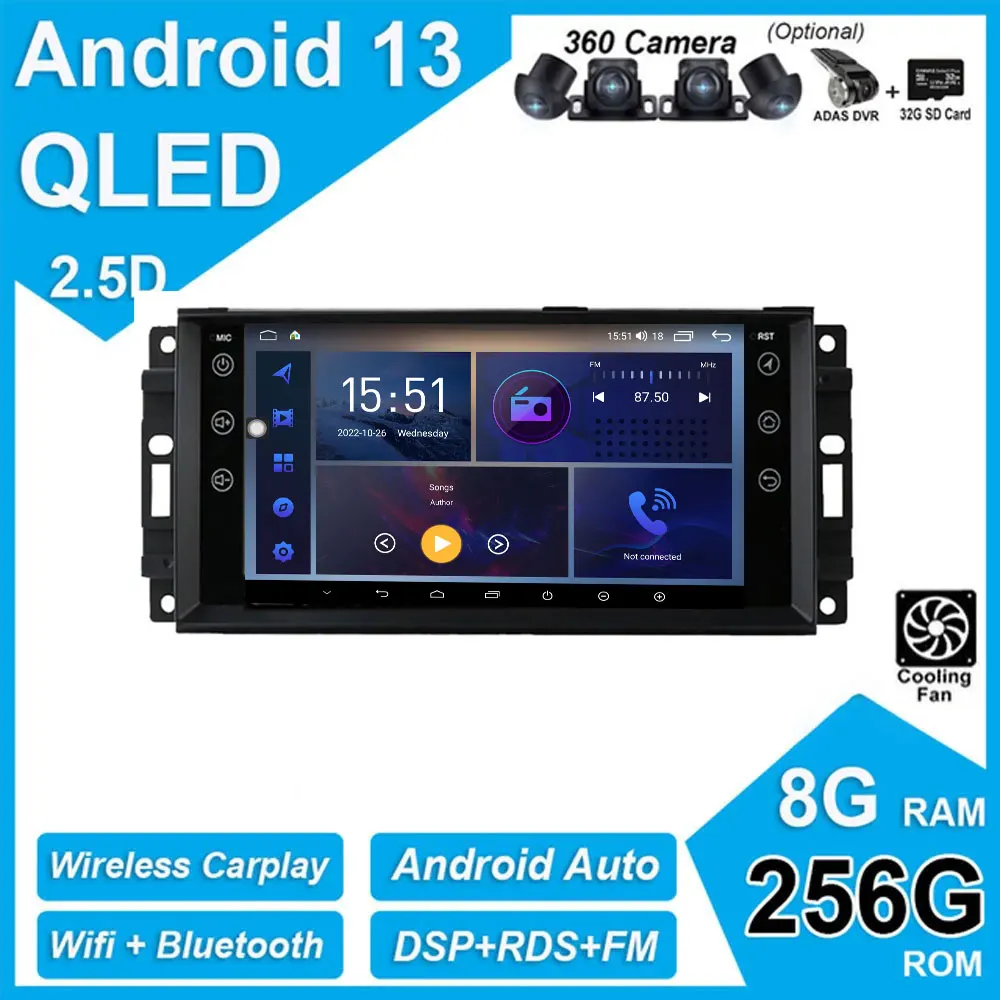 7" Car Radio Android Multimedia For Jeep Grand Cherokee Wrangler Dodge Ram Pickup 2009 Journey Patriot Commander Car Stereo
7" Car Radio Android Multimedia For Jeep Grand Cherokee Wrangler Dodge Ram Pickup 2009 Journey Patriot Commander Car Stereo