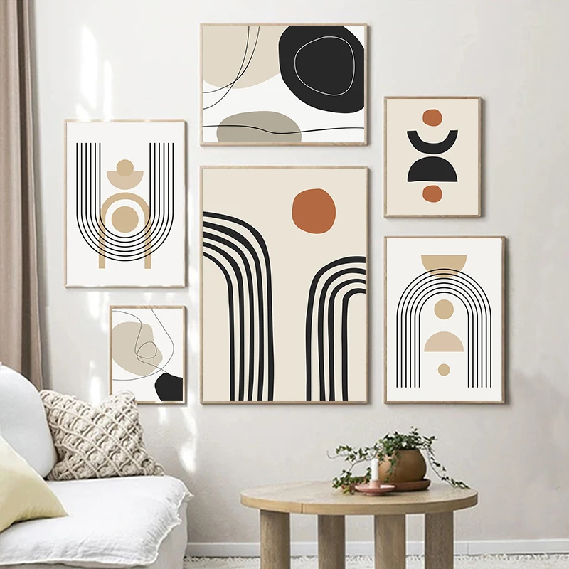 Abstract Line Canvas Painting Boho Style Wall Art Modern Fashion Poster and Print Minimalist Geometry Home Interior Room Decor
Abstract Line Canvas Painting Boho Style Wall Art Modern Fashion Poster and Print Minimalist Geometry Home Interior Room Decor