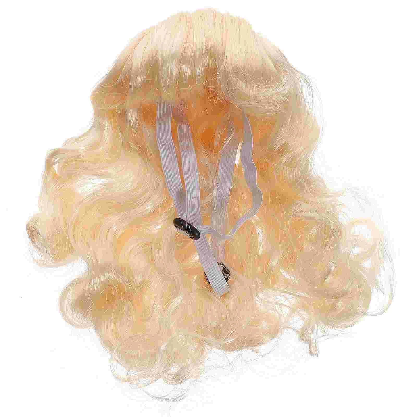 

Cat Costume Hair: Synthetic Costume Wavy Hair Christmas Curly Holiday Puppy Hair Prop