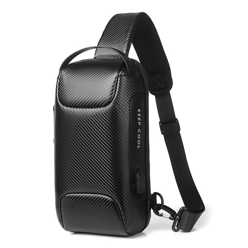 

Новинка 2024, Мужская многофункциональная сумка через плечо с защитой от кражи и USB, Спортивная дорожная сумка-слинг для мотоциклистов, нагрудная сумка, сумка-мессенджер