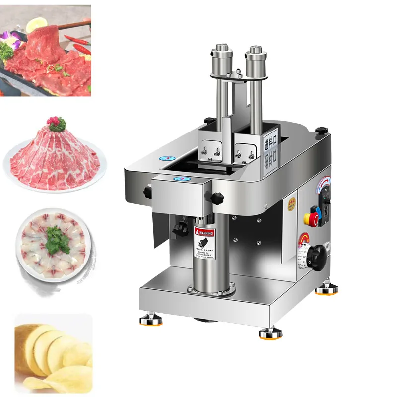 Резак для мяса из нержавеющей стали для ресторана и кухни, регулируемая режущая машина для нарезки замороженного свежего баранина, резак для мяса
Резак для мяса из нержавеющей стали для ресторана и кухни, регулируемая режущая машина для нарезки замороженного свежего баранина, резак для мяса