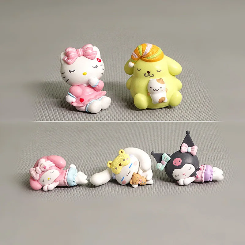 MINISO Cartoon My Melody Figurine Kawaii Kuromi Figure Anime Cinnamoroll Doll Desk Cake Decoration HelloKitty Cartoon Model Doll
MINISO Cartoon My Melody Figurine Kawaii Kuromi Figure Anime Cinnamoroll Doll Desk Cake Decoration HelloKitty Cartoon Model Doll