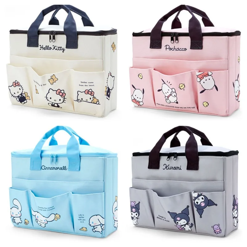 Sanrio Hello Kitty My Melody Pachacco Handbag Cartoon Kuromi Environmental Printing Tote Bag Large Capacity Portable Storage Bag
Sanrio Hello Kitty My Melody Pachacco Handbag Cartoon Kuromi Environmental Printing Tote Bag Large Capacity Portable Storage Bag