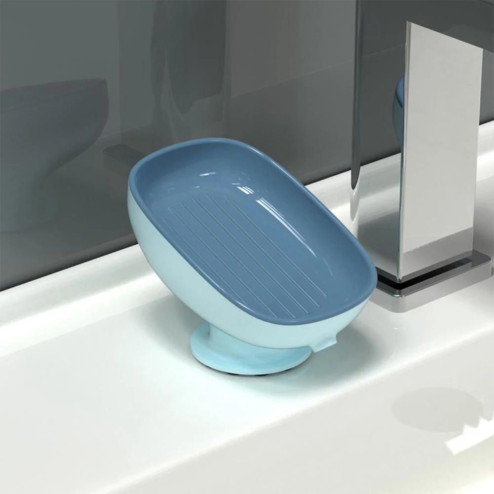 Soap Holder Suction Soap Box Drain Dish Plastic Sponge Tray For Kitchen Bathroom Shower Soap Holder Sponge Storage Tray Accessor
Soap Holder Suction Soap Box Drain Dish Plastic Sponge Tray For Kitchen Bathroom Shower Soap Holder Sponge Storage Tray Accessor
