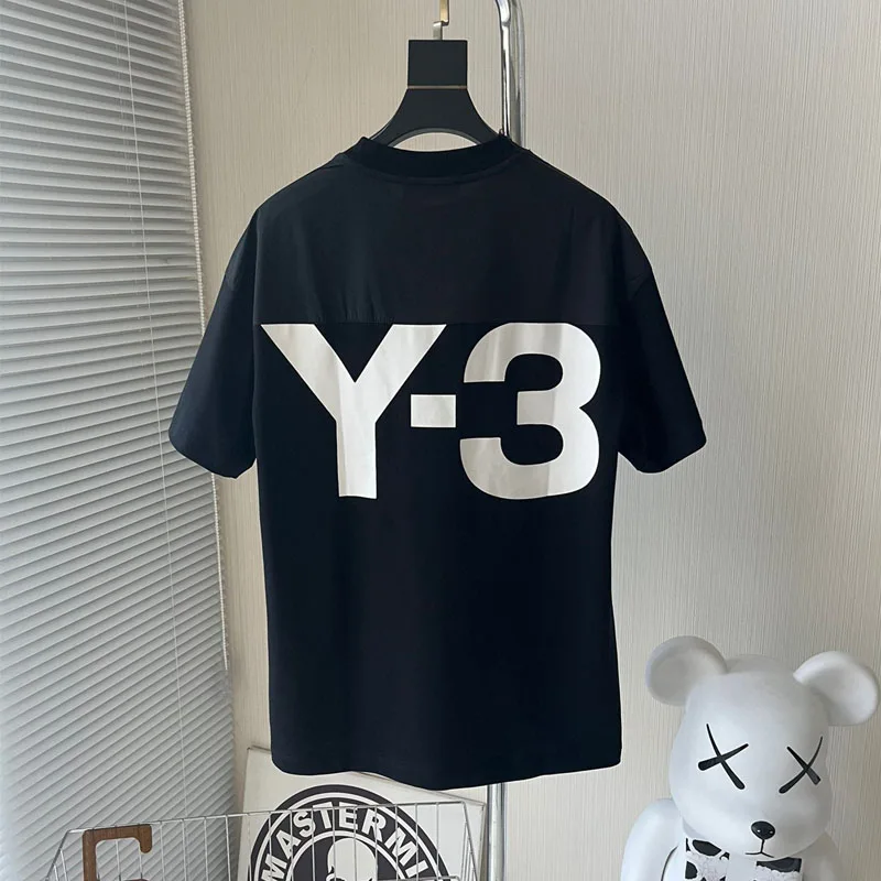Yohji Yamamoto Y3 Chest Pocket Design Round Neck Short Sleeve T-shirt Men's and Women's Summer Back Large Print Y3 half sleeve
Yohji Yamamoto Y3 Chest Pocket Design Round Neck Short Sleeve T-shirt Men's and Women's Summer Back Large Print Y3 half sleeve