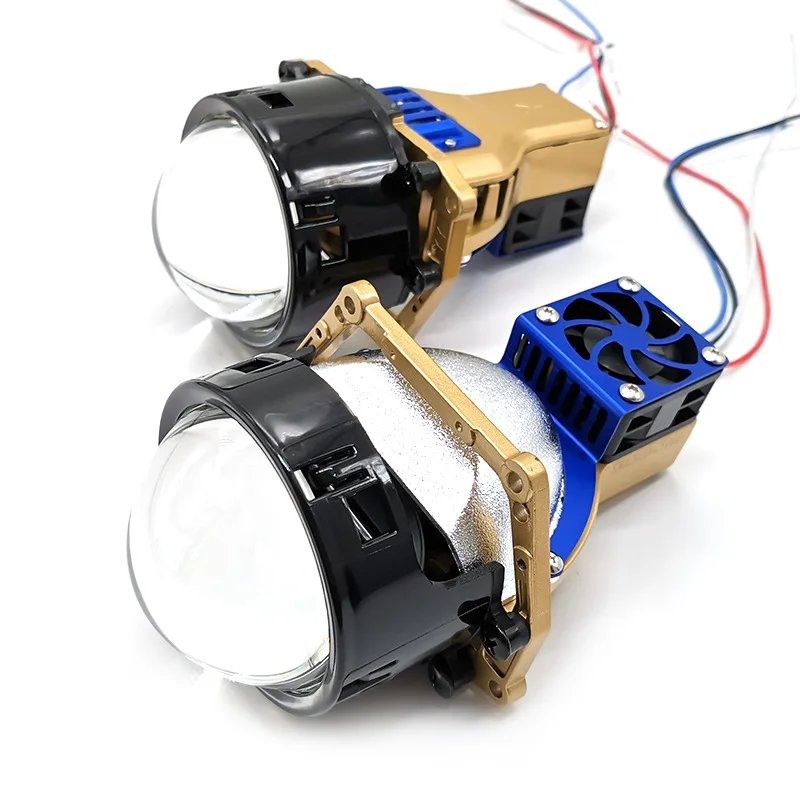 130W 3.0 Inch Bi-Led Bi-optic Laser Projector Lens Retrofit Car Headlights Modified High-power Laser Headlights Bright Spotlight
130W 3.0 Inch Bi-Led Bi-optic Laser Projector Lens Retrofit Car Headlights Modified High-power Laser Headlights Bright Spotlight